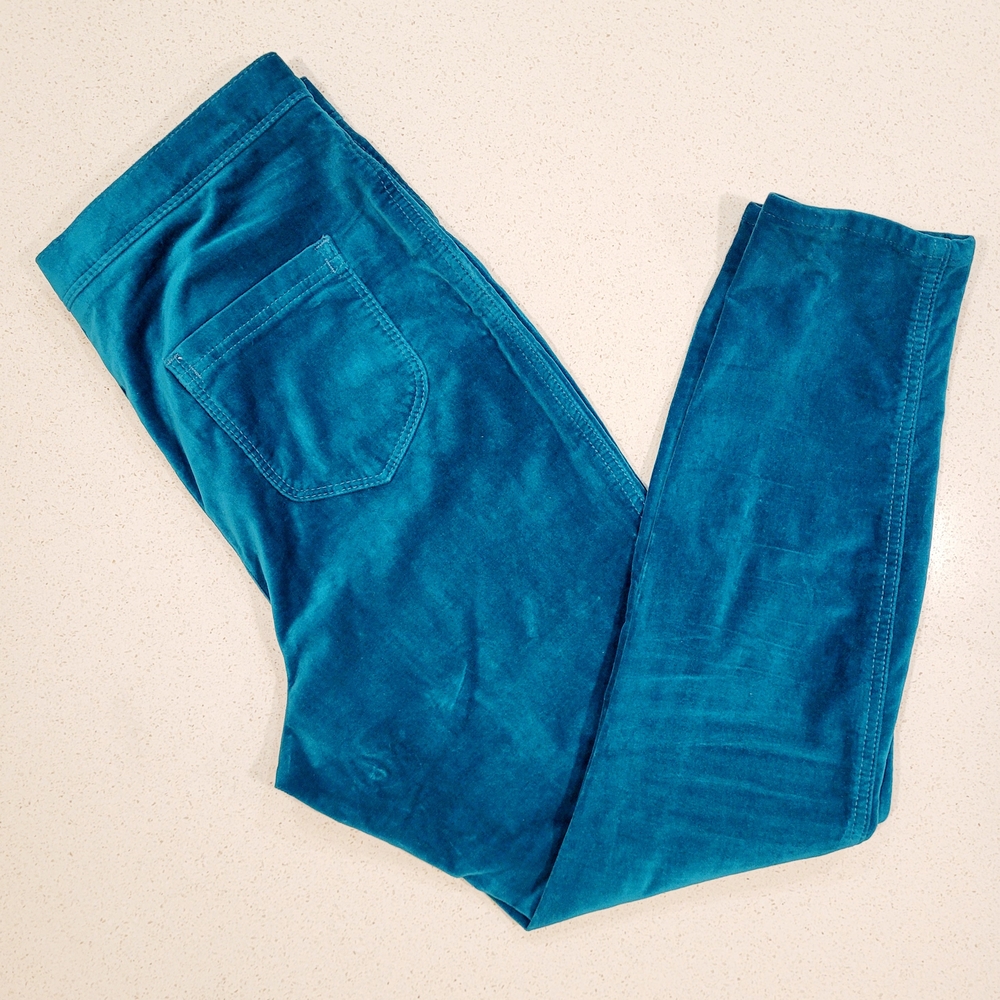 ASOS DESIGN Rivington High-Waisted Velvet Pants - Picture 2 of 3